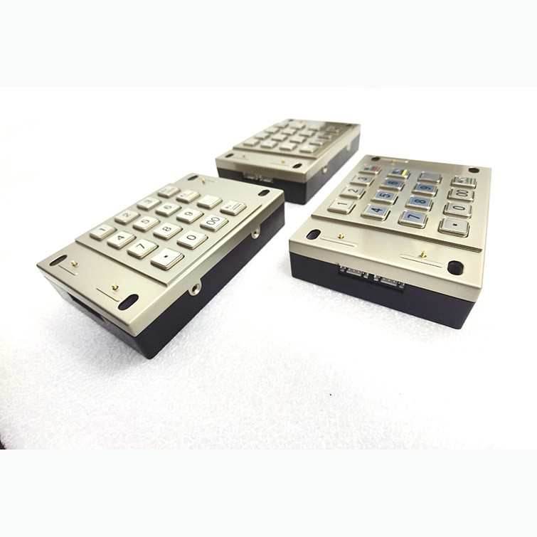 کیوسک پرداخت DES 3DES ATM Pin Pad PCI 4.0 دارای 16 کلید رمزگذاری شده