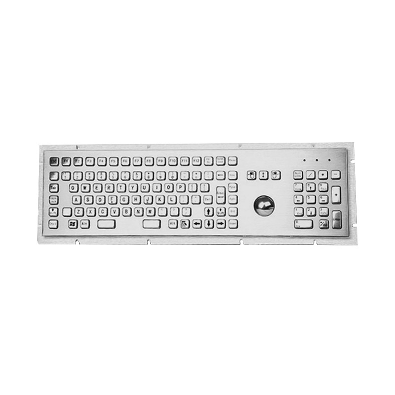 کیوسک خودپوشایی کیبورد فلزی ضد آب IP65 با صفحه کلید 38 میلی متری و صفحه کلید عددی