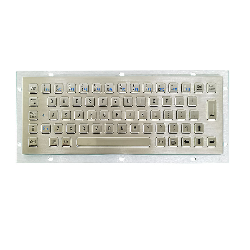 65 کلید ضد گرد و غبار IP65 صفحه کلید درجه پزشکی صفحه کلید فلزی فولاد ضد زنگ با رابط USB