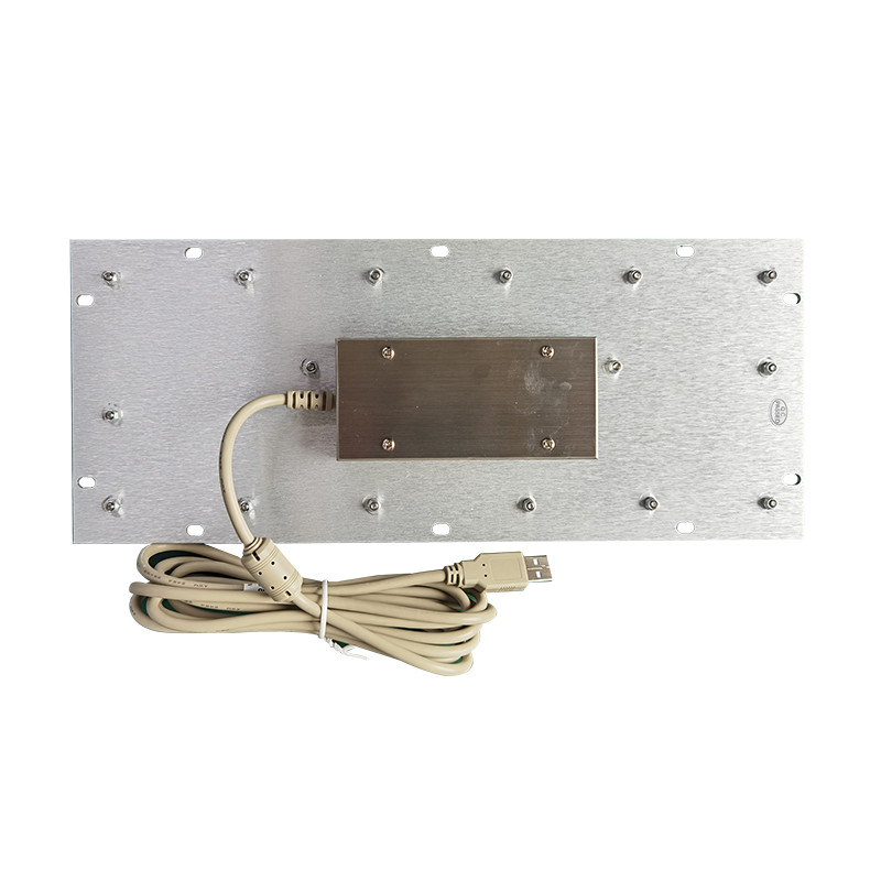 65 کلید ضد گرد و غبار IP65 صفحه کلید درجه پزشکی صفحه کلید فلزی فولاد ضد زنگ با رابط USB