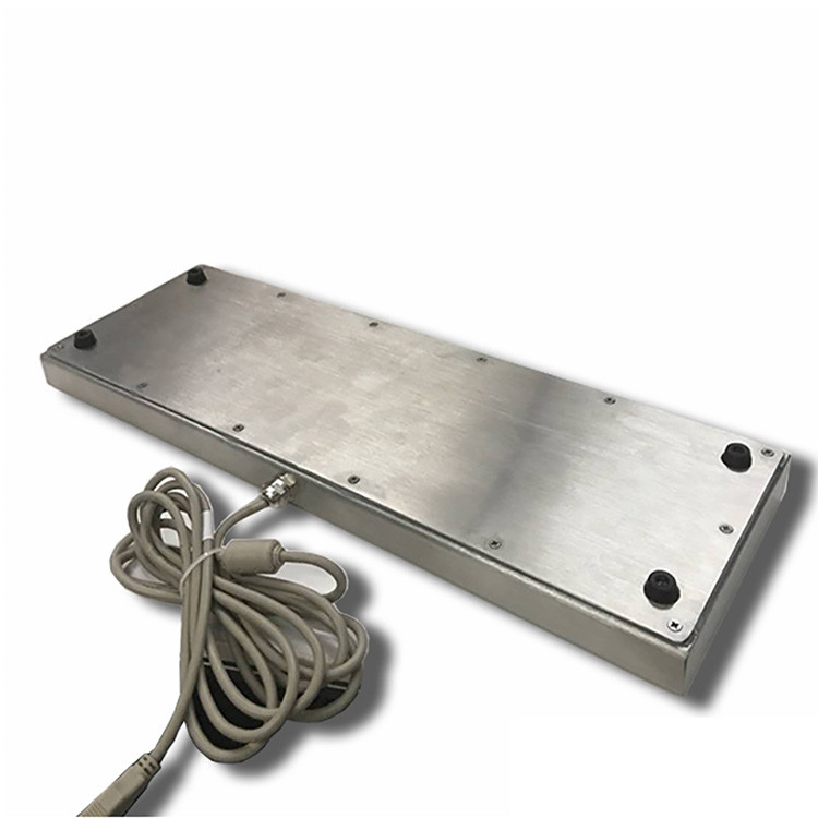 65 کلید دسکتاپ IK07 IP65 صفحه کلید صنعتی فولاد ضد زنگ با تریکبال برای کیوسک خودپرداز